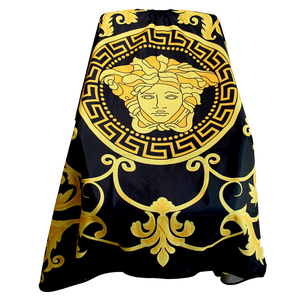 Cape de coiffure en polyester, taille personnalisée avec différents modèles, pièces - Product Image 5
