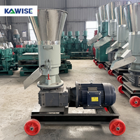 Petite machine à granulés de biomasse pour usage domestique, moulin à granulés de bois électrique, pelletiseur de sciure de bois et de paille, certifié CE