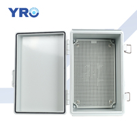 Scatola di derivazione elettronica in plastica ABS per esterni YRO, impermeabile IP65, scatola di giunzione, scatola terminale