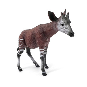 Set de Adornos de <span class=keywords><strong>Animales</strong></span> Salvajes Realistas de PVC Sólido Transfronterizos, Modelo de Gnu, Juguetes Educativos de Maternidad - Product Image 4