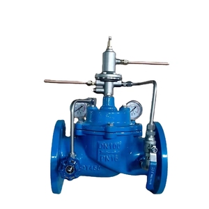 Régulateur de dérivation différentielle d'équilibrage pour climatisation à source d'air, eau froide et chaude, à bride DN200, 800x - Product Image 1