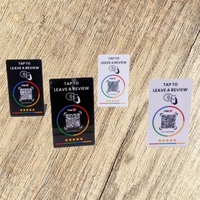 Carte NFC personnalisée réutilisable pour chambre d'hôtel, échantillon de carte NFC, carte d'identification par radiofréquence pour les médias sociaux, commande sans contact NFC
