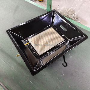 Chauffe-terrasse en acier GPL, chauffage infrarouge rapide 3800W, économie d'énergie, portable, léger, pour usage extérieur, style européen - Product Image 6