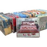 Ensemble de draps de lit Queen de haute qualité, 6 pièces, imprimé, microfibre brossée, écologique, durable, toutes saisons, ultra doux, respirant