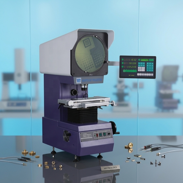 CPJ-3015 Mini Table Top Profile Projector Optical Comparator for Meter & Instrument Measurement