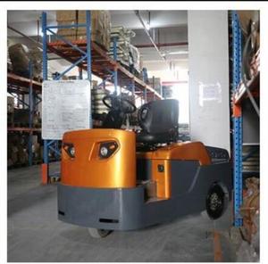 Новый прочный электрический тягач-манипулятор красного цвета грузоподъемностью 1-2 тонны для перевозки тележек и грузов, горячая распродажа - Product Image 5