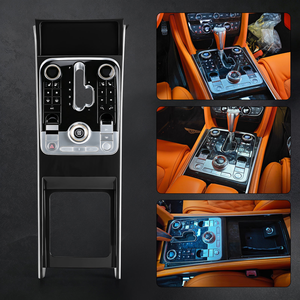 NaviHua - Console centrale de voiture - Levier de vitesses - Accessoires de mise à niveau intérieure pour Bentley Continental GT Flying Spur 2004-2012 - Product Image 6