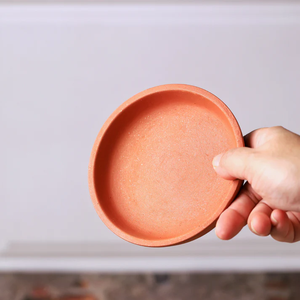 Handcrafted Terracotta Planter Plates <b>Set</b> of 10 for Indoor Outdoor Plant Drainage Saucers for Terracotta Pots Balcony Terrace - Product Image 2