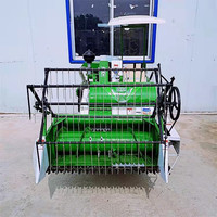 Machines agricoles, Machine de récolte de maïs, petite Machine de récolte, Mini haricots, soja, blé, riz, moissonneuse-batteuse