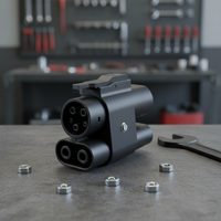 Connecteurs EV CCS2 vers CCS1 OEM ODM 250A DC 1000V Adaptateur de charge EV Plug & Play Protection IP65 Nouvelle norme américaine