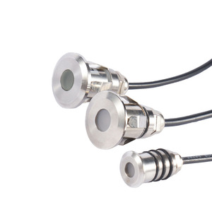 Ip68 Ngoài Trời Spotlight 12V 24V Thép Không Gỉ 1W 3W <span class=keywords><strong>Mini</strong></span> <span class=keywords><strong>LED</strong></span> Inground Ánh Sáng Không Thấm Nước Bước Dưới Nước Hồ Bơi Ánh Sáng - Product Image 3