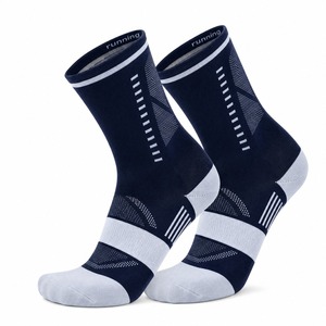 Calcetines de senderismo unisex de lana <span class=keywords><strong>merino</strong></span>, talla <span class=keywords><strong>extra</strong></span> grande, pantorrilla ancha, acolchados, para hombres, mujeres y jóvenes, talla grande, con logo en la parte inferior, venta al por mayor - Product Image 1