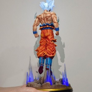 Figurine de manga de dragon de dessin animé japonais <span class=keywords><strong>Migatte</strong></span> <span class=keywords><strong>No</strong></span> <span class=keywords><strong>Gokui</strong></span> Goku de 31,5 cm, figurine d'anime DBZ, modèle en PVC, jouets cadeaux - Product Image 2
