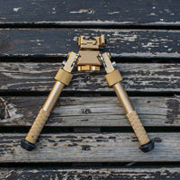 Trépied léger V8 rétractable de 6 pouces pour activités de plein air, accessoires tactiques, vente d'usine Meixin Boyue