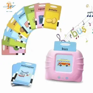 Best sell produtos kids toys educational early card readers com 112 PCS cards kids learning toys learning machine set