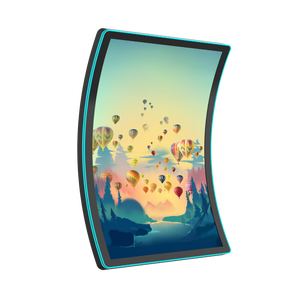 Écran tactile <span class=keywords><strong>incurvé</strong></span> <span class=keywords><strong>55</strong></span> <span class=keywords><strong>pouces</strong></span> OEM & ODM pour jeux et restaurants, résolution 1920x1080, interface USB, nouveau produit - Product Image 1