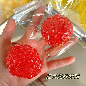 Nieuwe speciale handzame stressverlichtende novelty party-favour cadeau kristallen handgemaakte geluidmakende squishy bal voor tieners ASMR squeeze fidget toy - Product Image 3