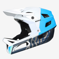 Casque de vélo VTT personnalisé avec protège-menton pour adultes Casque intégral YOLOON pour enduro Rider Casques intégraux de vélo de montagne
