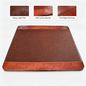 Alfombrilla Térmica de Jade <span class=keywords><strong>Natural</strong></span> con Infrarrojos Lejanos, Calentador Eléctrico de Cama con Temperatura Ajustable para SPA en Casa, Relajación y Brillo de la Piel - Product Image 6