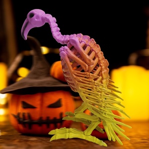 Wholesale High Quality Popular <b>Plastic</b> Birds Toys <b>Animal</b> Skeleton Bald Eagle Model <b>Plastic</b> Halloween Crafts - Product Image 3