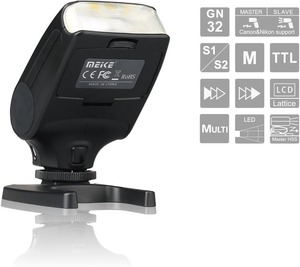 <span class=keywords><strong>Flash</strong></span> automatique Meike MK 320 Mini TTL compatible avec les appareils photo reflex numériques - Product Image 4