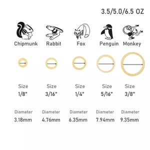 Élastiques en caoutchouc orthodontique dentaire/motif de parc de zoo bandes de caoutchouc élastiques dentaires/joint torique élastique - Product Image 6