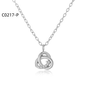 Collar de Moda con Circonia C0217 para Mujer, Joyería de Alta Calidad - Product Image 1
