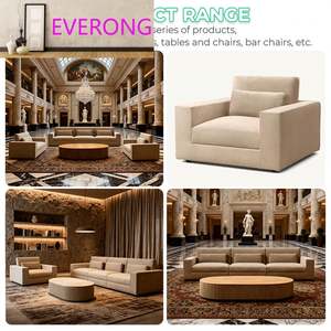 आधुनिक पांच सितारा होटल लॉबी सोफे सेट लक्जरी विला लिविंग रूम फर्नीचर घर लिविंग रूम सोफा बिस्तर अपार्टमेंट लॉबी फर्नीचर सेट करें - Product Image 5