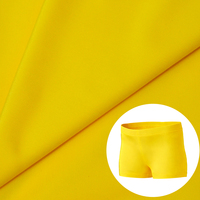 Tissu tricoté 190GSM 82%Nylon 18%Spandex Upf50+ Tissu de maillot de bain à imprimé léopard personnalisé