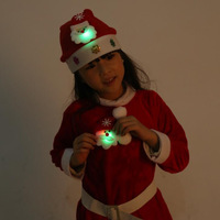 Sombrero de Muñeco de Nieve Luminoso con Luces LED, Divertido Accesorio para Fiestas Navideñas, Disfraz Festivo para Adultos y Niños