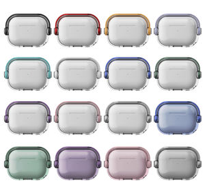 Housse de protection anti-perte pour <span class=keywords><strong>Airpods</strong></span> 3rd Generation Charging Case Pro 2 Clear Bulk Wholesale for Airpod Cases 2024 - Product Image 2