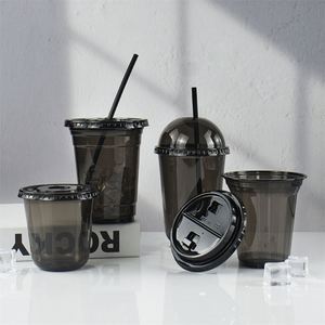 Gobelets en plastique transparent personnalisés avec logo imprimé pour thé, café, bière et smoothies - 8oz 9oz 10oz 12oz 16oz 20oz 24oz Go! - Product Image 3