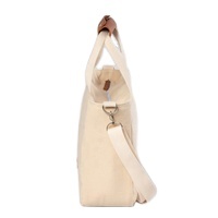 Sac isotherme en toile écologique pour le déjeuner, idéal pour les voyages, sac isotherme en coton portable, sac isotherme pour transporter vos repas - Product Image 4