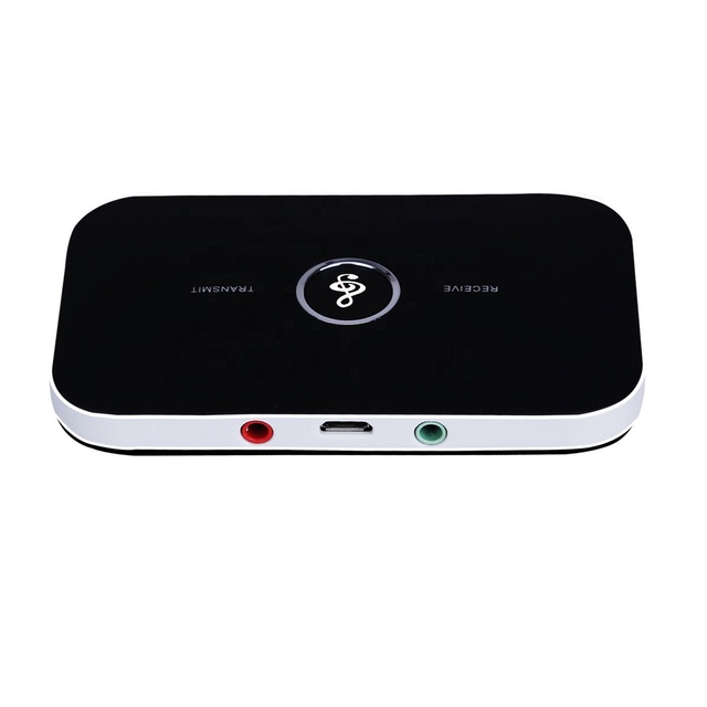 B6 BT 5.0 Wireless Audio Transmitter Receiver 3.5mm AUX Stereo Music Wireless Adapter Dongle for PC TV Headphone Car Speaker