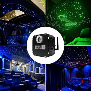 50W RGBW Funkelndes LED-Glasfaser-Sternenhimmel-Set mit App-Steuerung für Auto-Sternenhimmel und Heimkino-Beleuchtung - Product Image 2