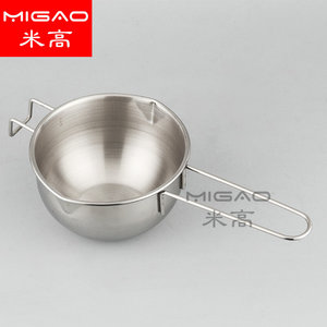 Migao Stainless Steel <b>Melting</b> Bowl 400ml Hemispherical For <b>Chocolate</b> Coffee Tea - Product Image 5