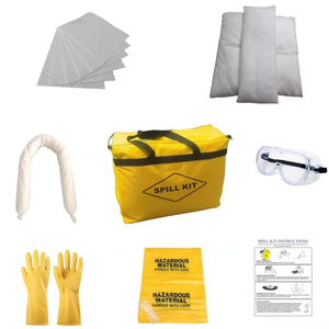Kits de déversement d'urgence Rentabilité Respectueux de l'environnement Haute absorption PP Matériel Wheelie Bin Oil Spill Kit - Product Image 5
