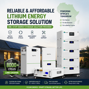 All in One Floor Standing Solar Battery 5kWh 15kWh 30kWh with 8000+ Cycles Stop Energy <b>Solution</b> for Africa - Product Image 6