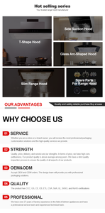 Campana Extractora <span class=keywords><strong>de</strong></span> <span class=keywords><strong>Cocina</strong></span> en Forma <span class=keywords><strong>de</strong></span> T <span class=keywords><strong>de</strong></span> 900 mm, Color Negro, para Electrodomésticos, Venta Directa <span class=keywords><strong>de</strong></span> Fábrica - Product Image 6