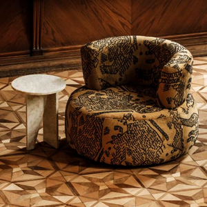 Vải dệt Jacquard nhuộm sợi họa tiết cổ xưa trung bình, chất liệu Chenille nặng của Gauck dùng cho đồ nội thất - Product Image 6