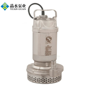 Bomba de Esgoto Submersível Portátil Compacta de Aço Inoxidável 0.5Hp para Drenagem de Porão e Pequenas Lojas - Product Image 1