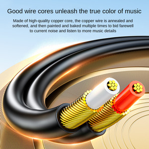 Cable Divisor en Y Estéreo <span class=keywords><strong>Auxiliar</strong></span> de Audio de 3.5mm <span class=keywords><strong>a</strong></span> Doble <span class=keywords><strong>RCA</strong></span>, Macho <span class=keywords><strong>a</strong></span> Doble <span class=keywords><strong>RCA</strong></span>, en Stock de Fábrica - Product Image 2