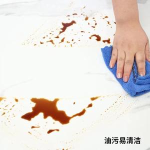 Chiffon de cuisine absorbant, torchon, serviette à main, éponge à récurer, chiffon de nettoyage en microfibre corail bicolore à bords coupés, vente en gros pour - Product Image 4