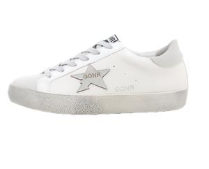 Nuove <span class=keywords><strong>Sneakers</strong></span> Super Goose Bianche con Suola Dorata e Glitter, Scarpe Classiche Primaverili con Sottile Brillantezza per <span class=keywords><strong>Donna</strong></span> - Product Image 4
