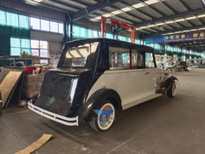 Ancienne voiturette de golf vintage Voiture classique électrique de tourisme Rétro Rolls Royce Voitures classiques <span class=keywords><strong>à</strong></span> <span class=keywords><strong>vendre</strong></span> - Product Image 3