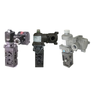 Vanne solénoïde pneumatique électrique miniature 24V série MK15G Namur Mount, 4 voies - Product Image 1
