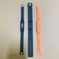 Bracelets en silicone personnalisés, étanches, avec impression de code QR, RFID, NFC
