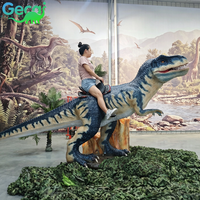 Dinosaure animatronique personnalisé en silicone pour parcs d'attractions, centres commerciaux et divertissements pour enfants