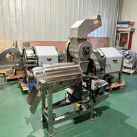 Fabrieks prijs continue schroefpers sapcentrifuge grote capaciteit schroefpers spiraalvormige fruitpers machine hoge opbrengst productielijn