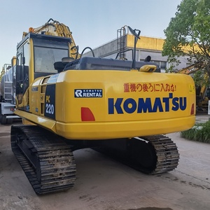 Excavatrice d'occasion Komatsu PC220 puissante, performances stables, faible consommation de carburant, pour travaux de terrassement, chargement en carrière, construction routière - Product Image 3